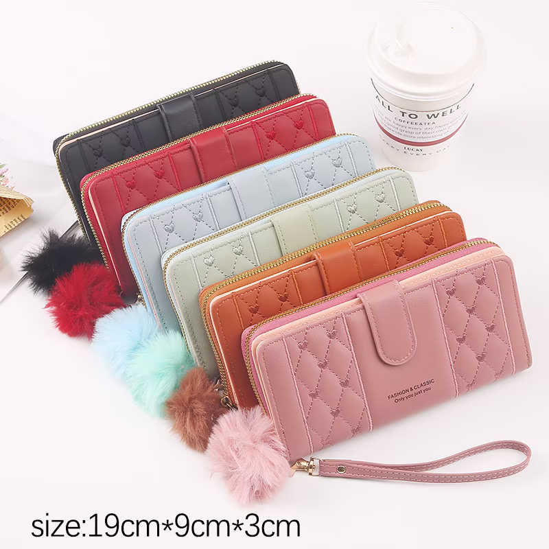 Women's Long Niche Design Wallet - Image 7